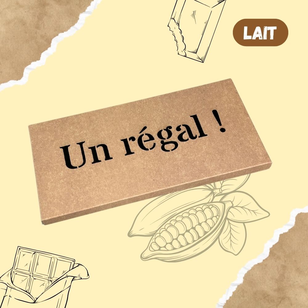 Tablette de chocolat LAIT - Un régal !