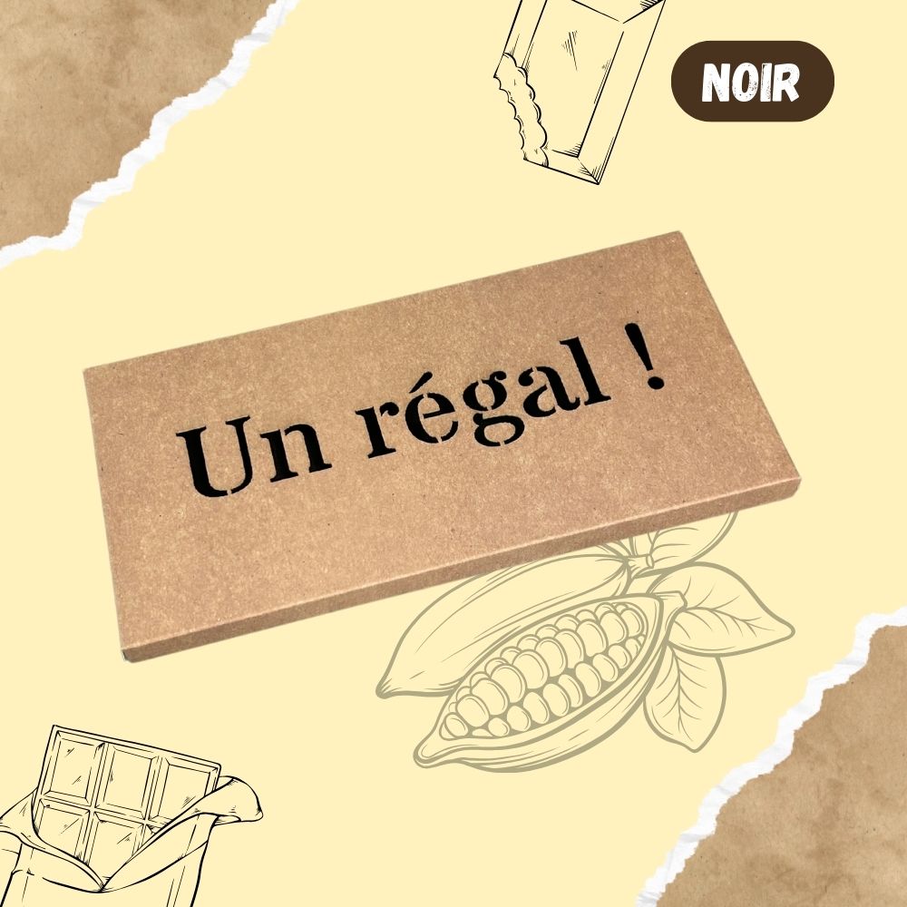 Tablette de chocolat NOIR - Un régal !