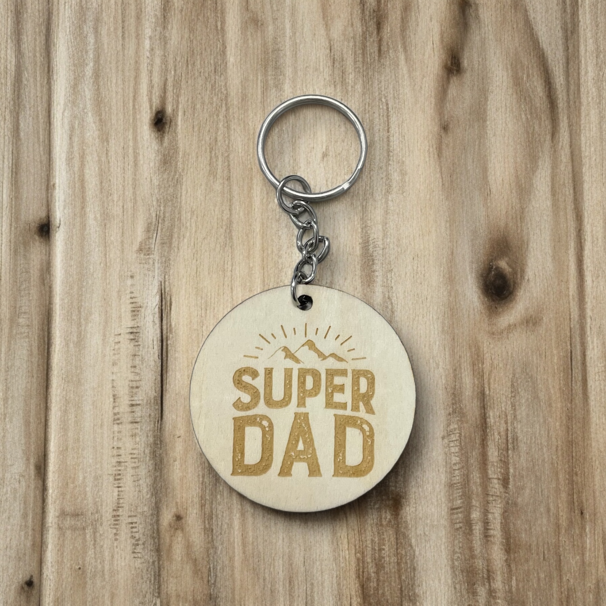 Porte clé Super Dad