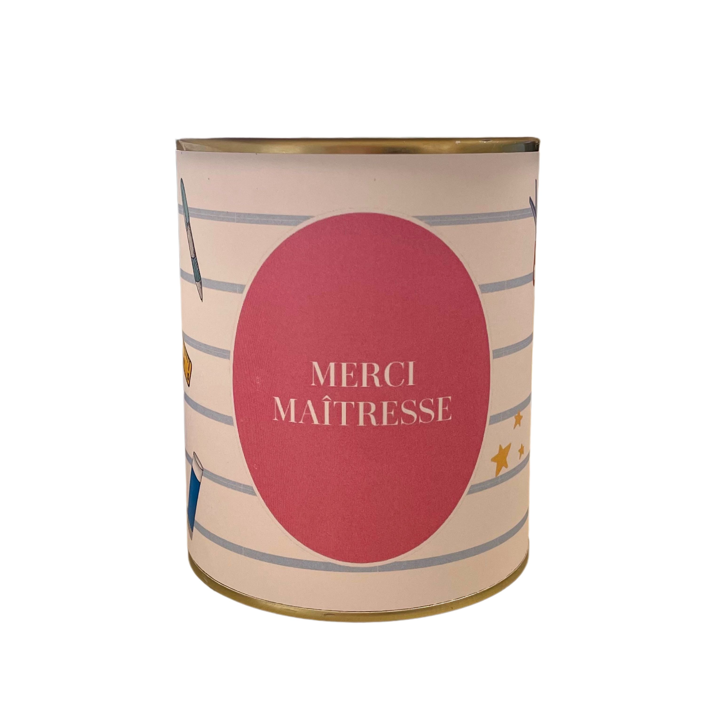 Cache-pots " Merci Maîtresse "