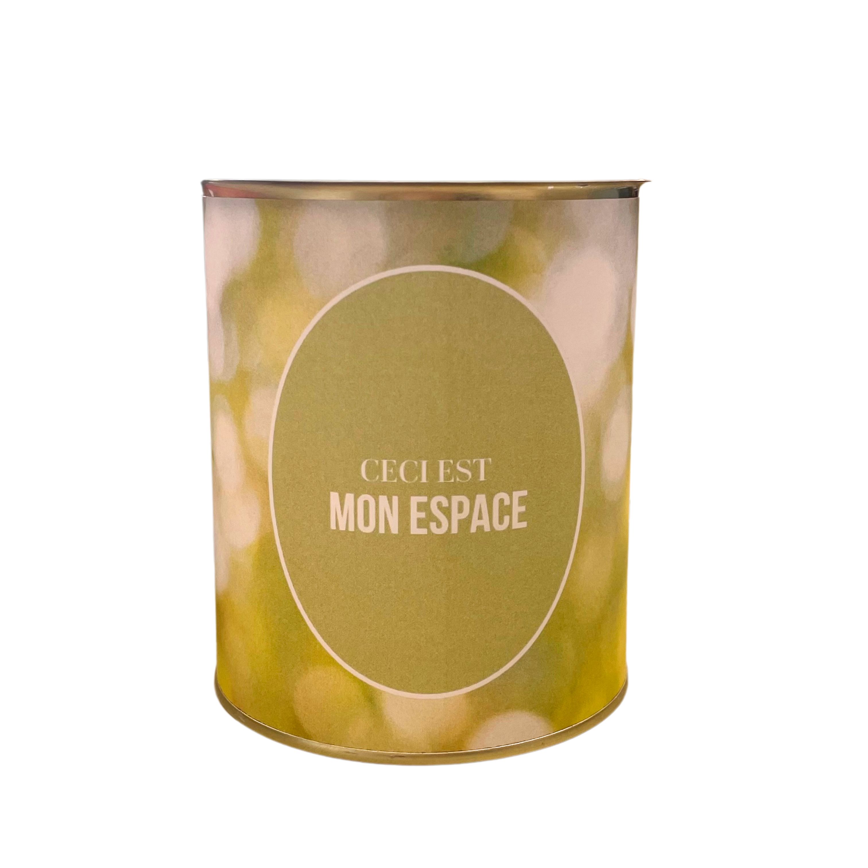 Cache-pots " ceci est mon espace "