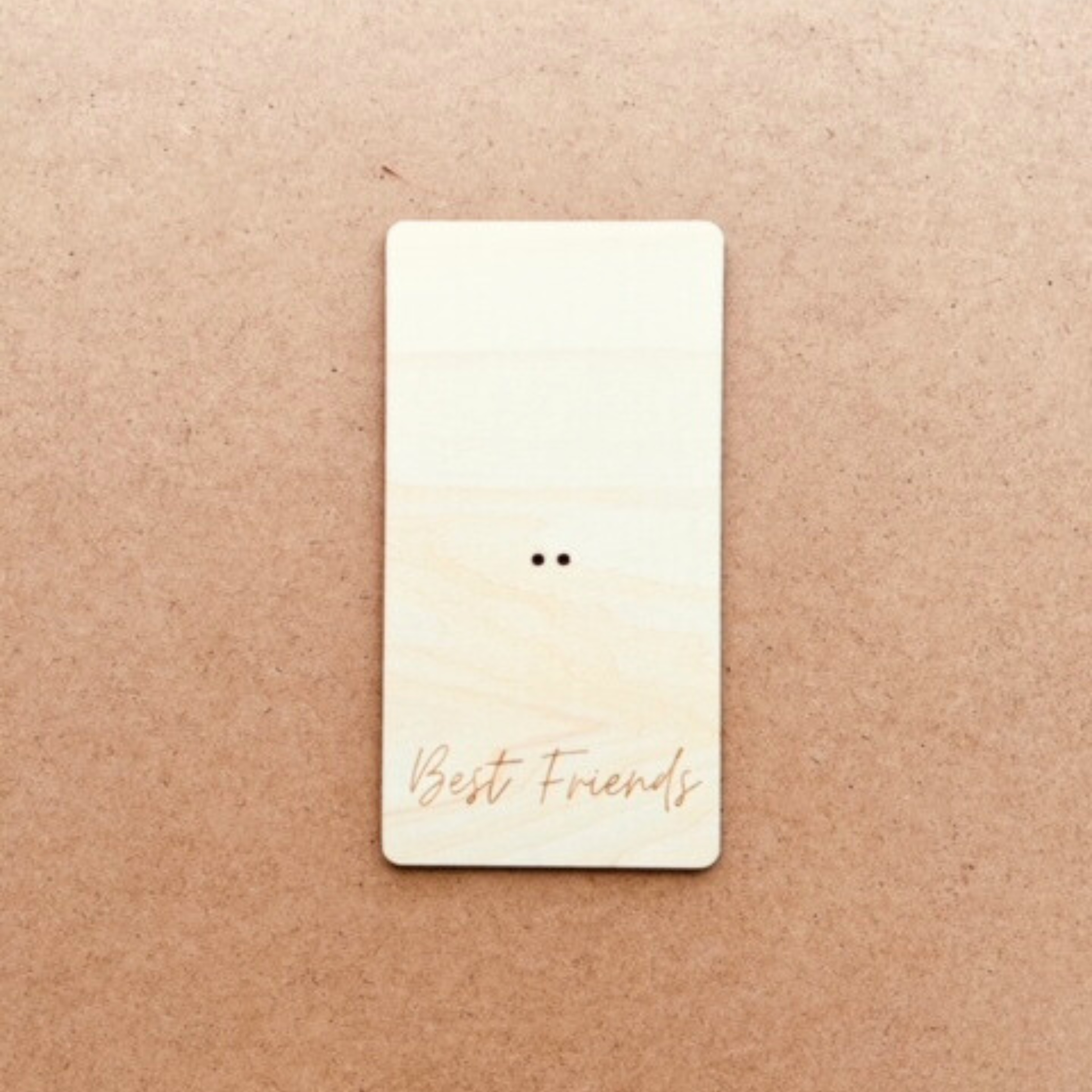 Carte fleurie " Best Friend "