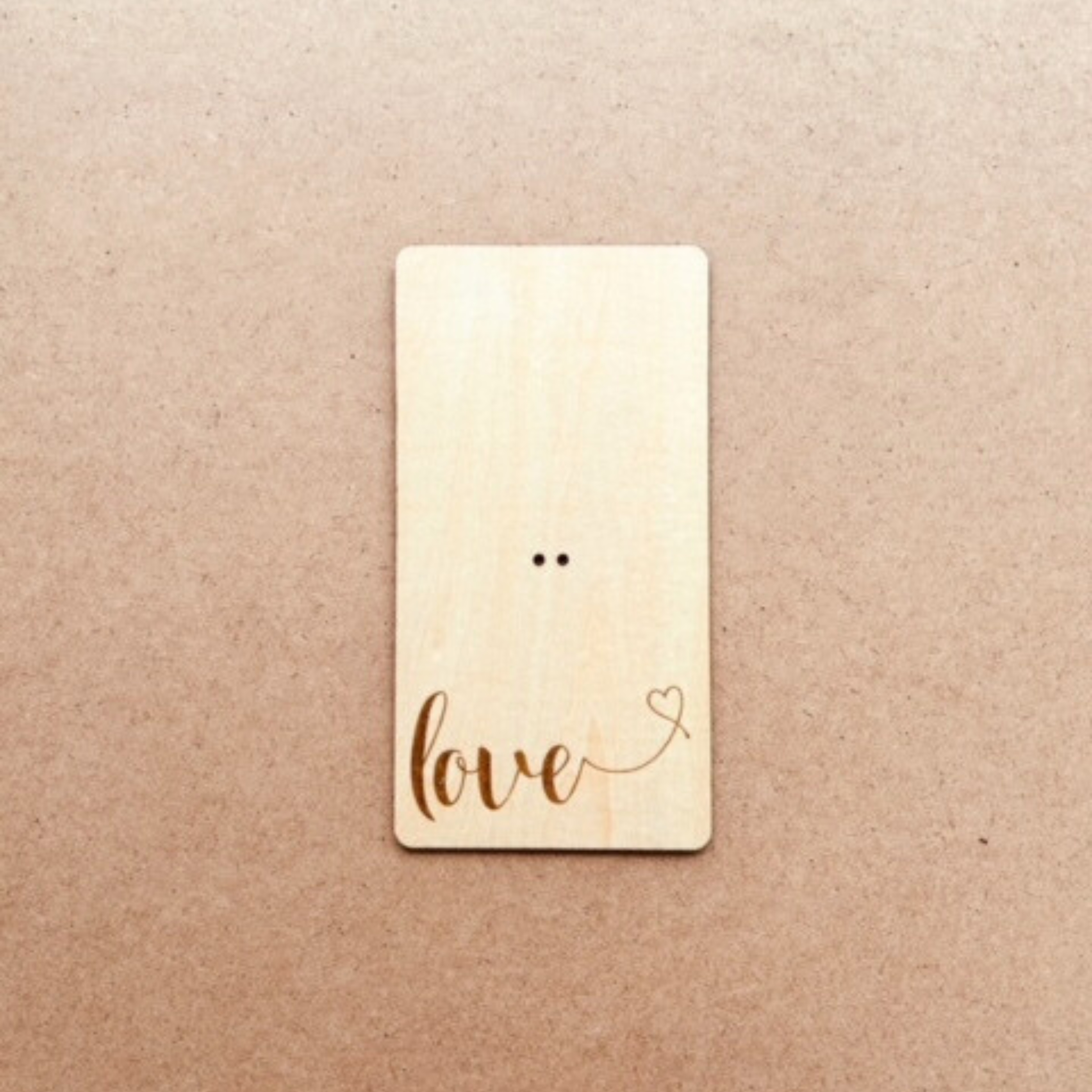 Carte fleurie " Love "