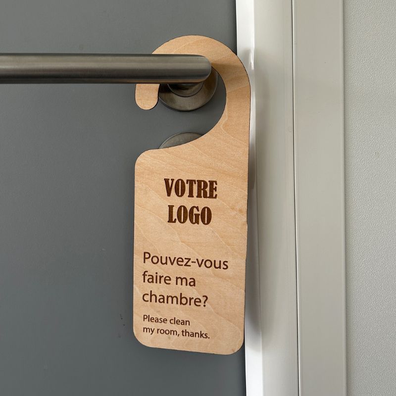 Accroche-porte en bois